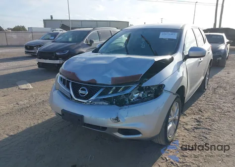 2011 Nissan Murano S z USA, uszkodzony, nr VIN JN8AZ1MU2BW053025